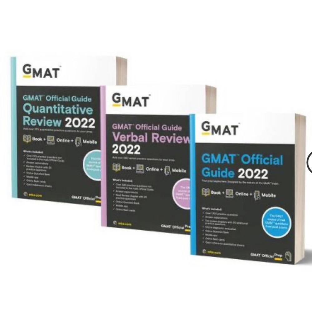 GMAT Official Guide 2022 Bundle: Books + Online Question Bank - 6th Edition